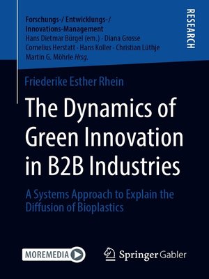 cover image of The Dynamics of Green Innovation in B2B Industries